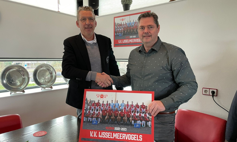 HCS interactief verlengt het sponsorschap bij IJsselmeervogels!